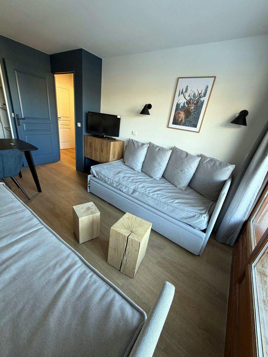 Appartement en station, coin salon