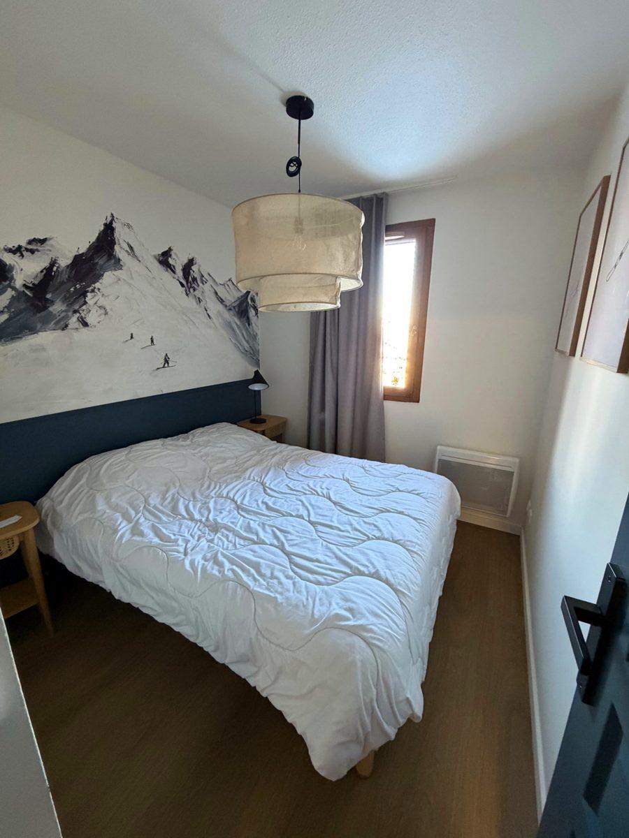 Appartement en station, chambre