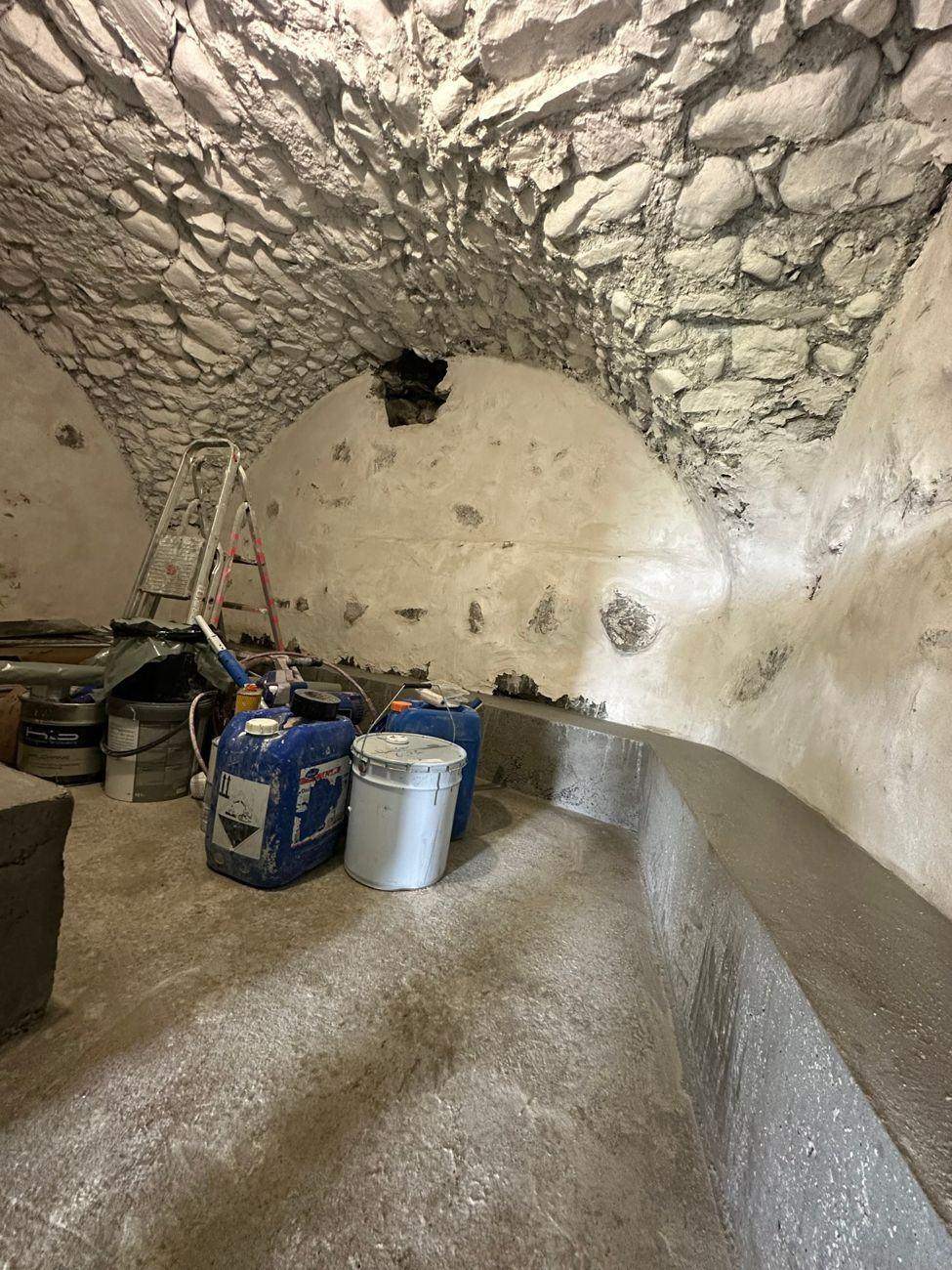 Réhabilitation d’une cave voûtée