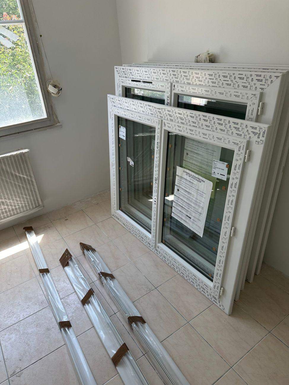 Remplacement de menuiseries PVC
