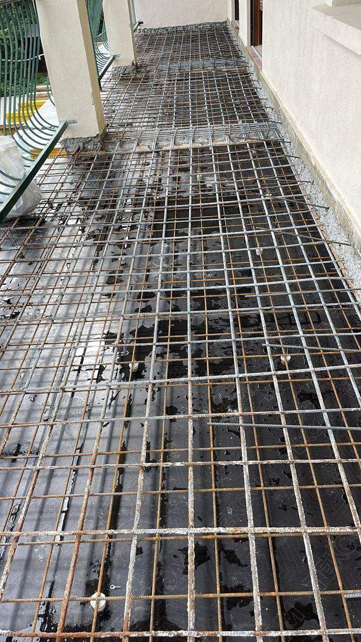 Dalle de balcon : ferraillage