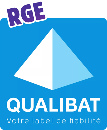 Logo RGE Qualibat, label de fiabilité